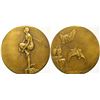 Image 1 : Art Nouveau Nude Medal  108622