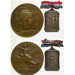 Paris Exposition Medals  108812