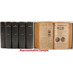 Numismatist- Nearly Complete Run  75562