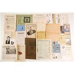 Americana Advertising Ephemera  89876