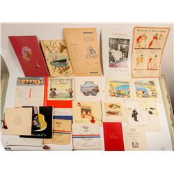 Vintage Menu Collection  90290