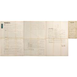 Land Deed Issued to Francois Pioche  61360