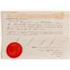 Image 2 : Keokuk Gold & Silver Mining Company Certificate of Incorporation from the Territory of Nevada  10577