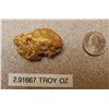 Image 2 : 2.92 Troy Ounce Atlin Mining District Gold Nugget, Yukon  108958