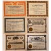 Image 1 : Six Different Kingman, Arizona Mining Stock Certificates  107474