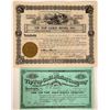 Image 1 : Tip Top Gold Mining Company Stock Certificate Pair  107585