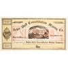 Image 1 : Bodie Bluff Consolidated Mining Stock, Leland Stanford Signature  82022