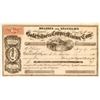 Image 1 : Melones & Stanislaus Gold, Silver, & Copper Mining Co. Stock Certificate  106934