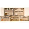 Image 1 : Orange County, California Mining Stock Certificates (5)  106667