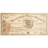 Image 1 : Spread Eagle Copper Mining Co. Stock Certificate, Saginaw District, 1863  62923