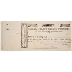 Sierra Quartz Mining Company  91034