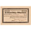 Image 1 : Colorado Mining and Milling Company Stock - Number 2 to D. H. Moffat  105858