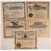 Image 1 : Five 1890's Cripple Creek Stocks (D)  105866