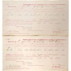 U. S. Mint of Denver Assays  108362