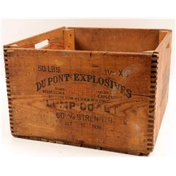 Dynamite  Box / DuPont Explosives  106285