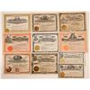 Image 1 : 10 Different Wallace, Idaho Mining Stock Certificates  106727