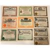 Image 1 : Ten Different Wallace, Idaho Mining Stock Certificates  107505