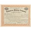 Image 1 : 1888 Montana Territory Stock - Volunteer Mining Company  105827