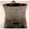 Image 2 : Lump Gulch Western Federation of Miners Quadruple Silver Plate Mug  105835