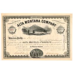 Alta Montana Co. Stock  109538