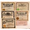 Image 1 : Five Montana Stock Certificates and one check  105821