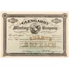 Image 1 : Glengarry Mining Company Stock, Butte City, 1891 - Pristine Condition  105828