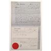 Image 1 : Rare Canon City; Territorial Deed  99494