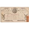 Image 1 : El Dorado Gold & Silver Mining Company Stock Certificate  106978
