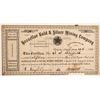 Image 1 : Hasselloe Gold & Silver Mining Company Stock Certificate  107422