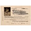 Image 1 : Talmage Gold Mines Company Stock Certificate with a Very Unique Vignette  105879