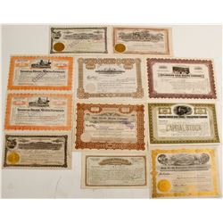 Tonopah Mining Stocks, (11 count)  57824