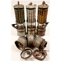 Miners Safety Lamps /  4 Items.  109584