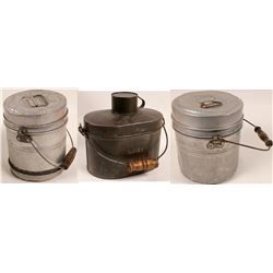 Miners Lunch Boxes / 3 Items  106282