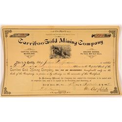 Cariboo Gold MC Stock  109520