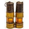 Image 1 : Miners Safety Lamps / One pair.  109580