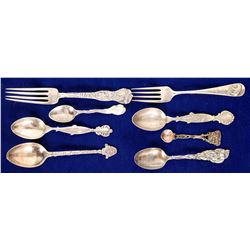 Western Souvenir Silver Spoons  109067