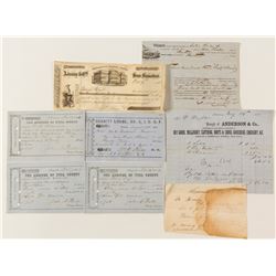 California Gold Rush Ephemera  58658