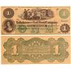 Image 1 : Tallahassee Railroad Company $1 Scrip  108137