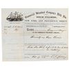 Image 2 : Four Steamship Lines Ephemera with Steamship Vignettes  104528