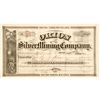Image 1 : Orion Silver Mining Company Stock Certificate  60676