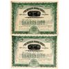 Image 1 : Interior Mining Trust Co. Stock Certificate Pair  106717
