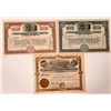 Image 1 : Three Different Shoshone, Idaho Mining Stock Certificates  107527