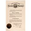 Image 1 : Harry Springer Inspector of Mines Certificate Signed by Paul Laxalt  81413