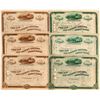 Image 1 : Chicago & Eastern Illinois Railroad Co. Stock Certificates (6)  106674