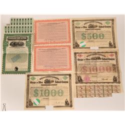 Six Chicago & Alton Railroad Bonds  107605