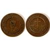 Image 1 : California Klu Klux KLan Token welcoming Hiram W. Evans  105814