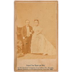 General Tom Thumb and Wife Photograph  108134