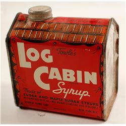 Log Cabin Syrup Tin  87349