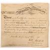 Image 1 : Witham Navigation Co 1813 Stock Certificate  106205