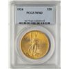 Image 1 : 1924 $20 St. Gaudens Double Eagle Gold Coin PCGS MS63